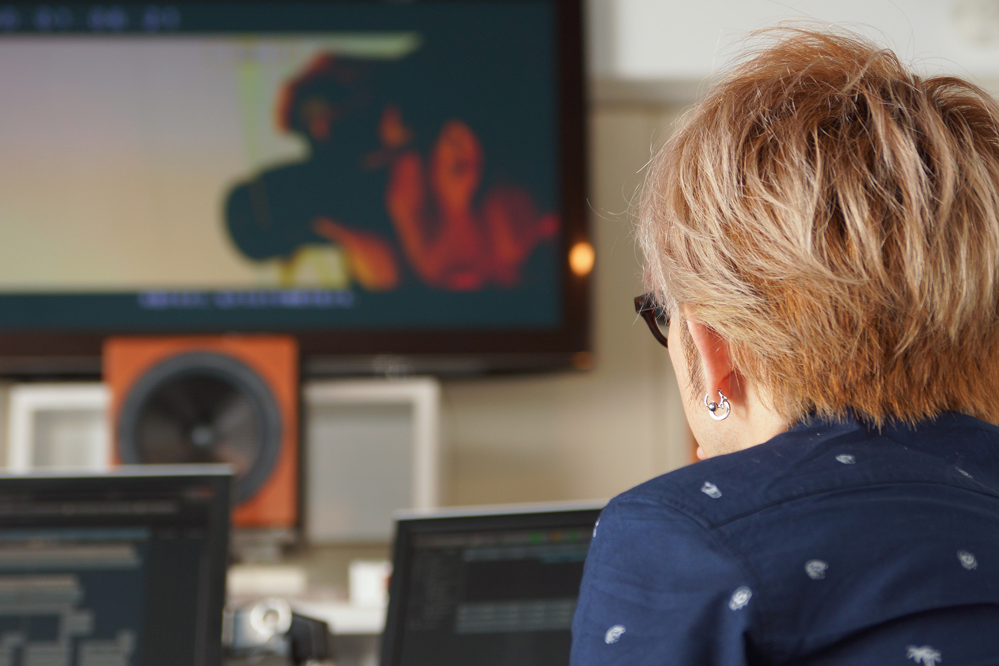 スタジオの様子