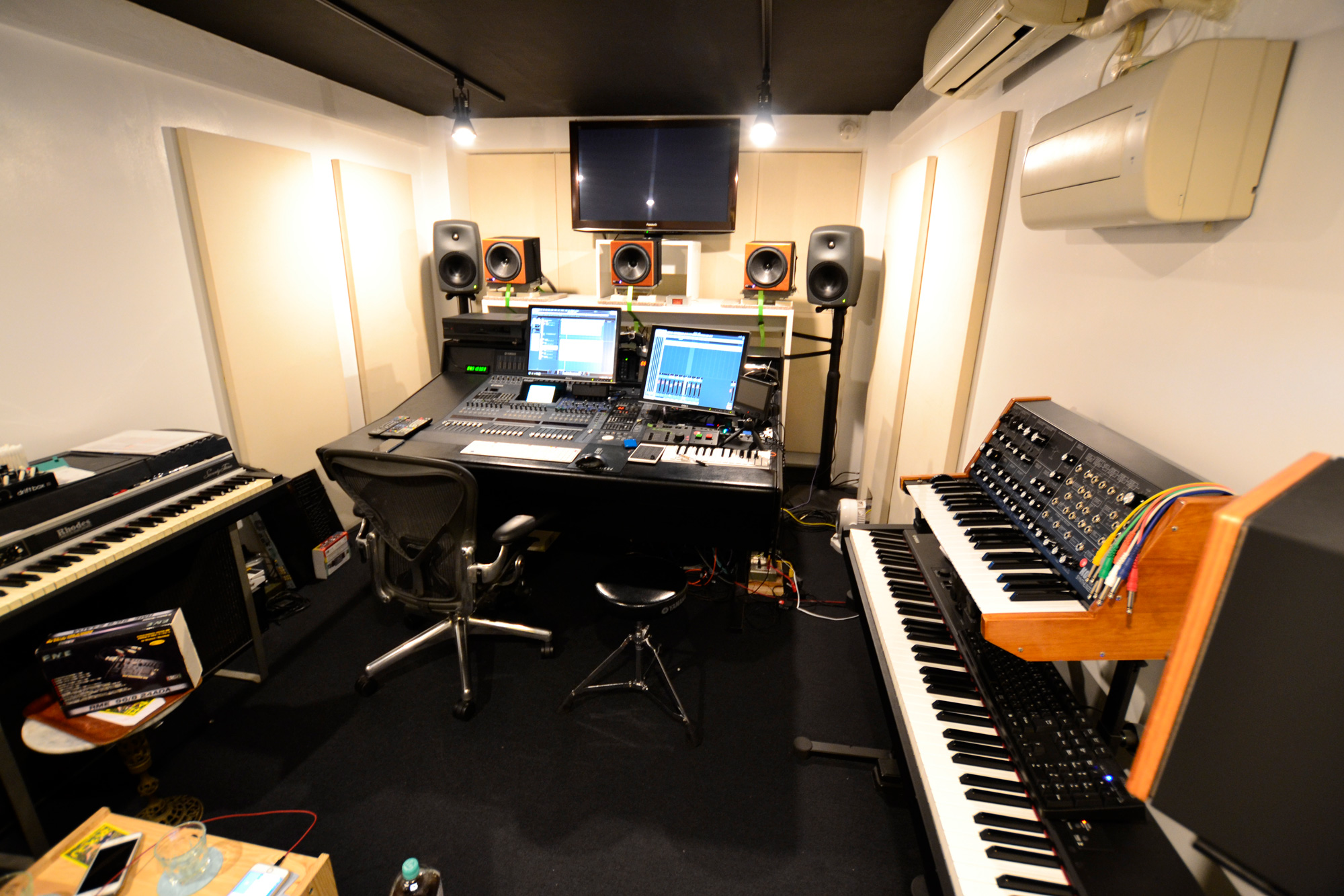 スタジオ内の様子