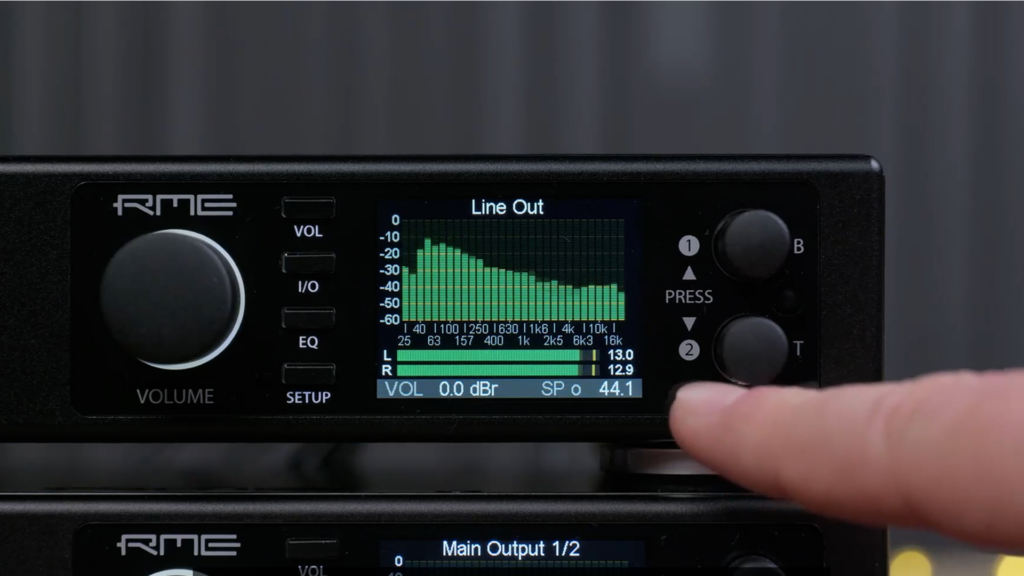 水平レベル・メーター