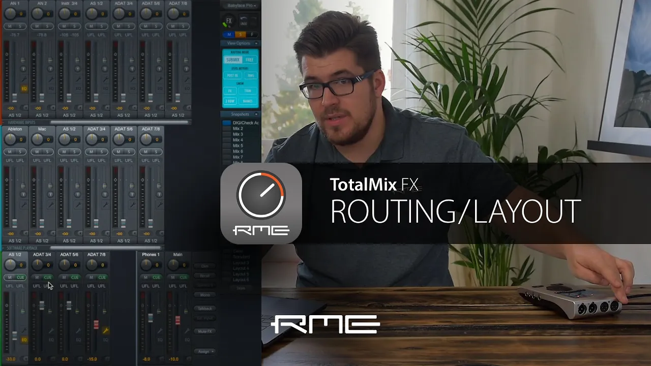 はじめてのTotalMix FXシリーズ
