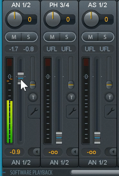 アプリケーションのサウンド出力設定