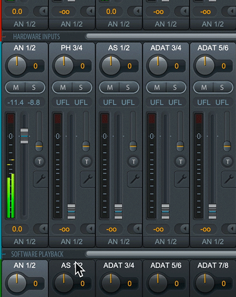 アプリケーションのサウンド出力設定
