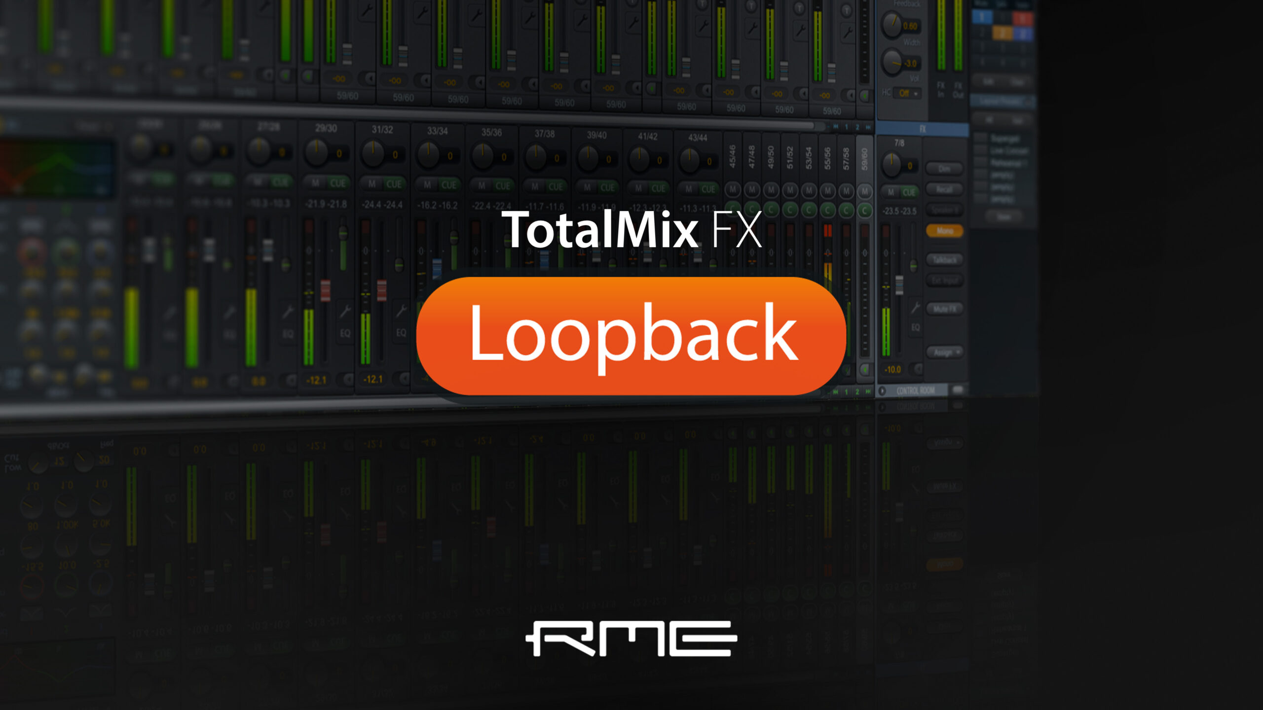 多彩なルーティングで配信や外部エフェクト接続にも便利なTotalMix FX「Loopback」機能の基本ガイド