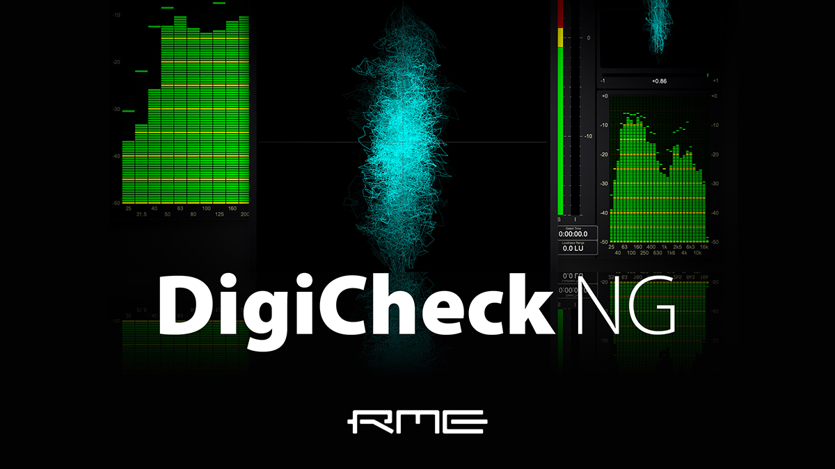 プロフェッショナル・オーディオ測定ツール「RME DigiCheck NG」