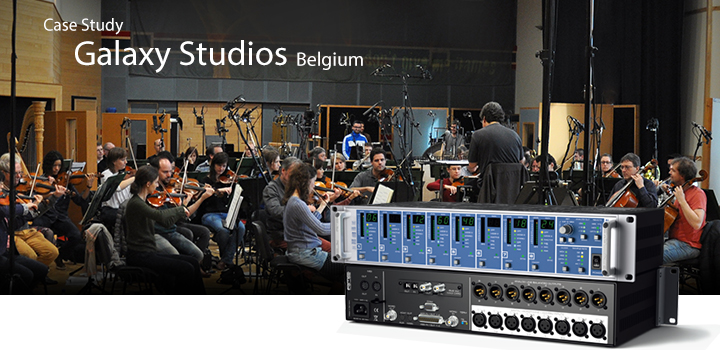 Galaxy Studios – 64本のデジタル・マイクで同時録音する方法は？