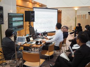 SEQUOIAの編集機能を解説するマトゥッシュ氏